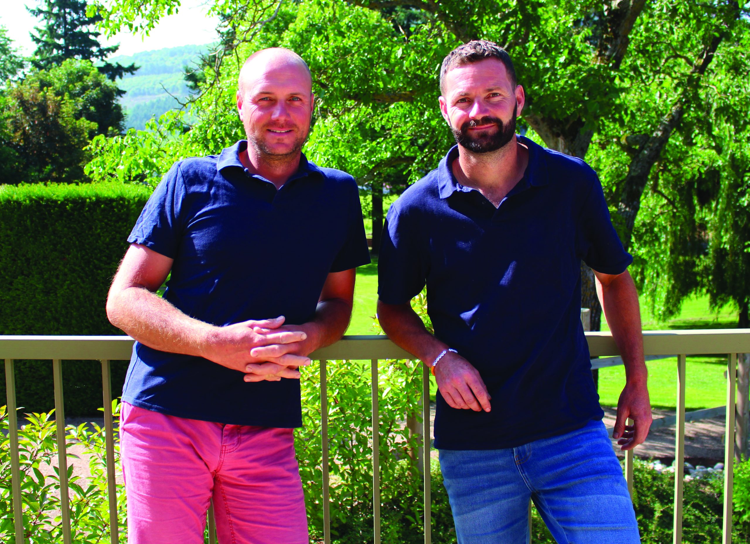 Aurélien Berthelon et Matthieu Lapalus - Présidents